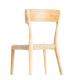 SILLA NATURAL-BEIGE MADERA 46 X 50 X 81 CM