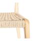SILLA NATURAL-BEIGE MADERA 46 X 50 X 81 CM