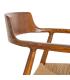 SILLA MARRÓN MADERA 57 X 57 X 78 CM