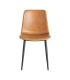 SILLA CAMEL METAL / SIMIL PIEL 45 X 47 X 81 CM