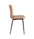 SILLA CAMEL METAL / SIMIL PIEL 45 X 47 X 81 CM