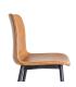SILLA CAMEL METAL / SIMIL PIEL 45 X 47 X 81 CM