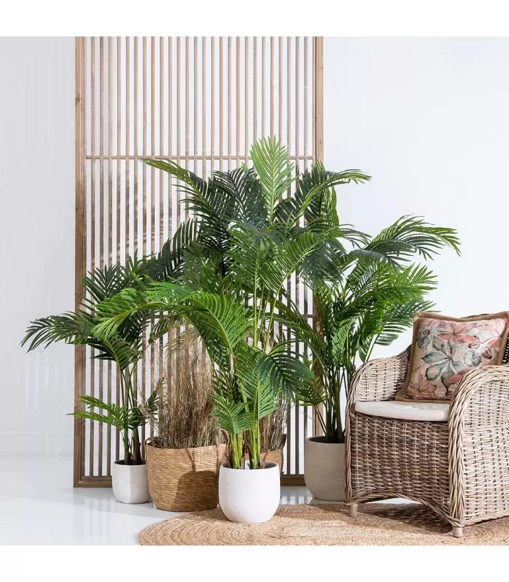 Planta de palma verde artificial 170 cm