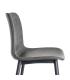 SILLA NEGRO METAL / SIMIL PIEL