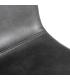 SILLA NEGRO METAL / SIMIL PIEL