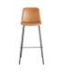 TABURETE CAMEL METAL / SIMIL PIEL 47 X 47 X 103 CM