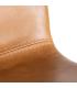 TABURETE CAMEL METAL / SIMIL PIEL 47 X 47 X 103 CM