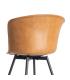 SILLA CAMEL METAL / SIMIL PIEL 53 X 51,50 X 76 CM