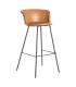 TABURETE CAMEL METAL / SIMIL PIEL 44,50 X 48,50 X 93,50 CM