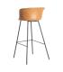 TABURETE CAMEL METAL / SIMIL PIEL 44,50 X 48,50 X 93,50 CM