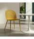 SILLA AMARILLO PP-METAL CONTRACT 51 X 46 X 80 CM