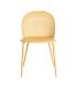 SILLA AMARILLO PP-METAL CONTRACT 51 X 46 X 80 CM