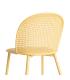 SILLA AMARILLO PP-METAL CONTRACT 51 X 46 X 80 CM