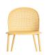 SILLA AMARILLO PP-METAL CONTRACT 51 X 46 X 80 CM