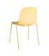 SILLA AMARILLO PP-METAL INTERIOR 46 X 51 X 85 CM