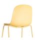 SILLA AMARILLO PP-METAL INTERIOR 46 X 51 X 85 CM
