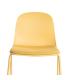 SILLA AMARILLO PP-METAL INTERIOR 46 X 51 X 85 CM