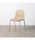 SILLA CAQUI PP-METAL INTERIOR 46 X 51 X 85 CM