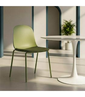 SILLA VERDE PP-METAL INTERIOR 46 X 51 X 85 CM