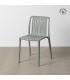 SILLA VERDE POLIPROPILENO EXTERIOR 47 X 51 X 77,50 CM