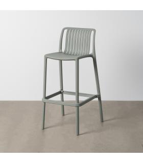 TABURETE VERDE POLIPROPILENO EXTERIOR 52 X 55 X 100 CM