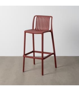TABURETE GRANATE POLIPROPILENO EXTERIOR 52 X 55 X 100 CM