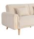 SOFÁ-CAMA CREMA TEJIDO SALÓN 218 X 82 X 90 CM