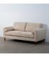 SOFÁ CREMA TEJIDO SALÓN 195 X 87,50 X 89 CM