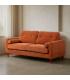 SOFÁ TERRACOTA TEJIDO SALÓN 195 X 87,50 X 89 CM