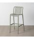 TABURETE VERDE POLIPROPILENO EXTERIOR 51 X 50 X 102 CM