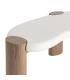 MESA CENTRO BLANCO-NATURAL DM SALÓN 125 X 60 X 41 CM