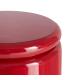 MESA AUXILIAR LACADO ROJO DM SALÓN 40 X 40 X 43 CM