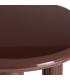 MESA AUXILIAR LACADO GRANATE DM SALÓN 50 X 50 X 50,50 CM