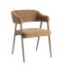 SILLA MARRÓN TEJIDO-METAL CONTRACT 56 X 60 X 81 CM
