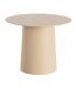 MESA CENTRO BEIGE ACERO 58 X 58 X 48 CM