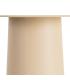 MESA CENTRO BEIGE ACERO 58 X 58 X 48 CM