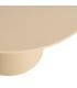 MESA CENTRO BEIGE ACERO 58 X 58 X 48 CM