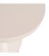 MESA AUXILIAR BLANCO METAL DECORACIÓN 33 X 33 X 47 CM