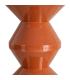 MESA AUXILIAR TERRACOTA METAL DECORACIÓN 33 X 33 X 55 CM