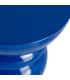 MESA AUXILIAR AZUL METAL DECORACIÓN 38 X 38 X 47 CM