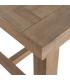 MESA COMEDOR NATURAL MADERA DE CAUCHO 200 X 90 X 77,50 CM