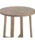MESA ALTA NATURAL MADERA DE CAUCHO 79,50 X 79,50 X 102 CM