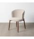 SILLA JASPEADO BEIGE TEJIDO-METAL 57 X 59 X 81 CM