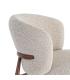 SILLA JASPEADO BEIGE TEJIDO-METAL 57 X 59 X 81 CM