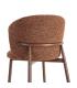 SILLA JASPEADO TEJA TEJIDO-METAL 57 X 59 X 81 CM
