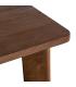 MESITA MARRÓN MADERA DE MANGO 115 X 70 X 43 CM