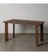 MESA MARRÓN MADERA DE MANGO 145 X 80 X 75 CM