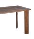MESA MARRÓN MADERA DE MANGO 145 X 80 X 75 CM