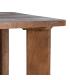 MESA MARRÓN MADERA DE MANGO 145 X 80 X 75 CM