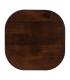 MESITA MARRÓN OSCURO MADERA DE MANGO 65 X 65 X 40 CM